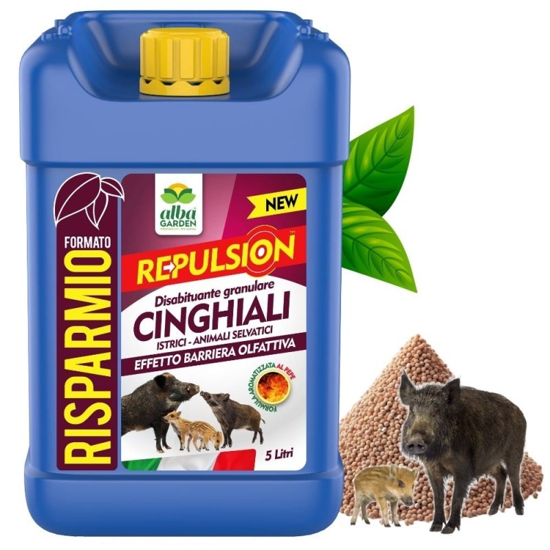 DISABITUANTE CINGHIALI GRANULARE 5 Lt DISABITUANTE CINGHIALI GRANULARE 5 Lt