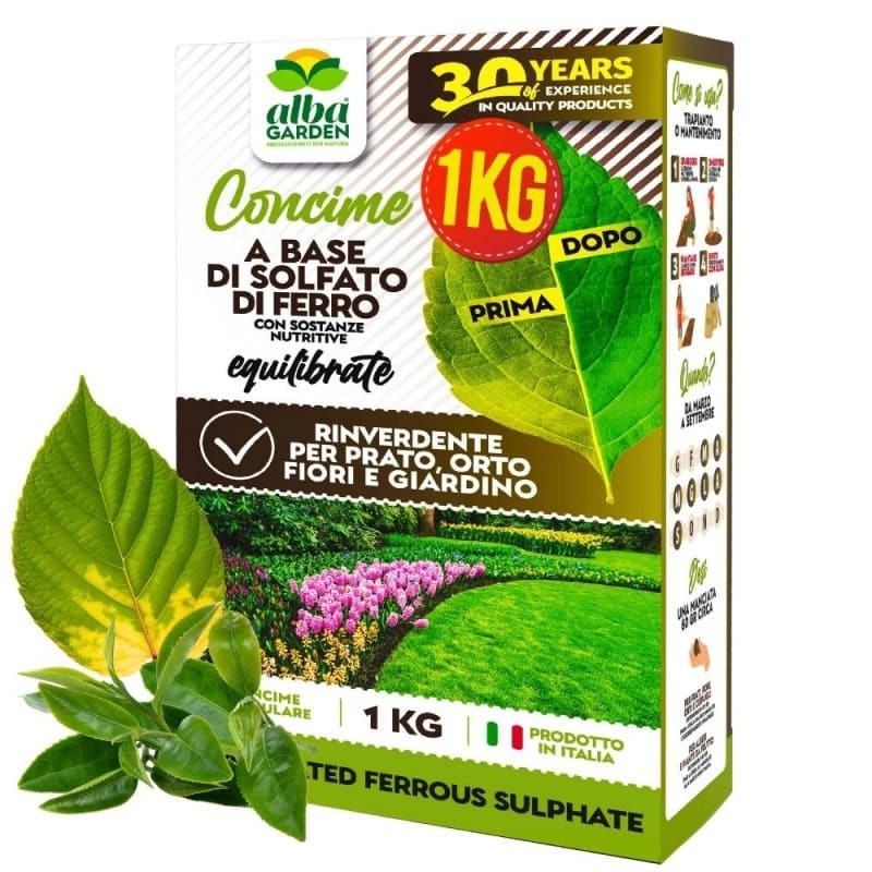 SOLFATO FERROSO GRANULARE 1 Kg