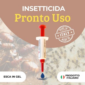 ALBAKILL SIRINGA FORMICHE GEL 5 g + ALBAKILL SIRINGA SCARAFAGGI GEL 5 g