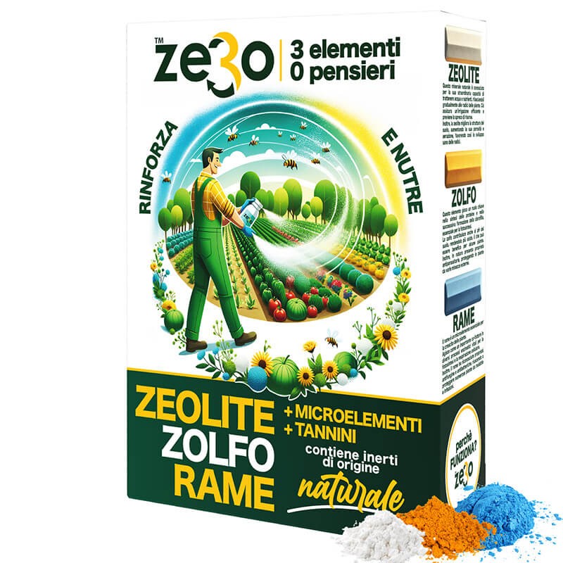 ZeRo - ZEOLITE + ZOLFO + RAME 1 Kg ZeRo - ZEOLITE + ZOLFO + RAME 1 Kg