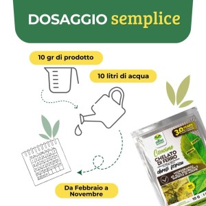 CONCIME MICROGRANULARE CHELATO DI FERRO 10 g