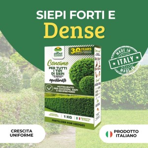 CONCIME PELLETTATO PER SIEPI 1 Kg