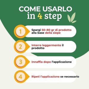 CONCIME PELLETTATO PER SIEPI 1 Kg