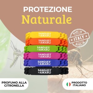 BRACCIALETTO PROFUMATO ALLA CITRONELLA 1 pz