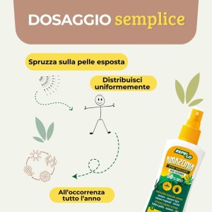 REPELLO AMAZONIA DEET 50% SPRAY 100 ml