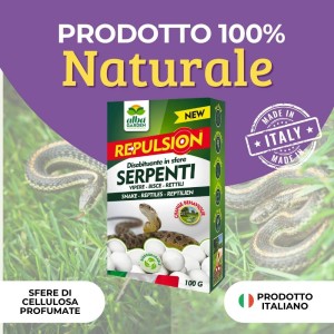 DISABITUANTE SERPENTI SFERE DI CELLULOSA 100 g x 2 pz