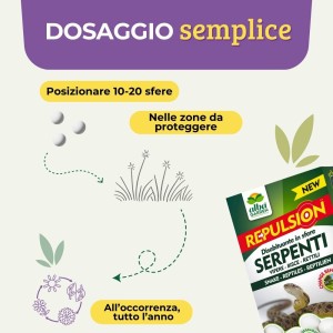 DISABITUANTE SERPENTI SFERE DI CELLULOSA 100 g x 2 pz