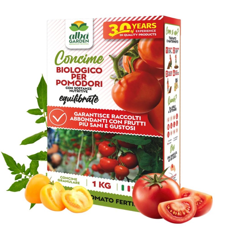 CONCIME GRANULARE BIO PER POMODORI 1 Kg