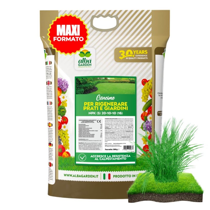 CONCIME GRANULARE PER PRATO 5 Kg