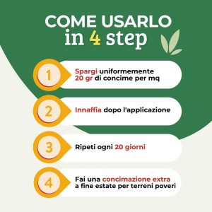 CONCIME GRANULARE PER PRATO 5 Kg
