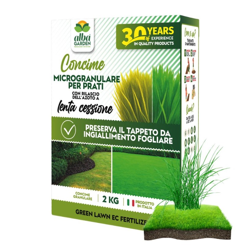 CONCIME MICROGRANULARE PER PRATO 2 Kg