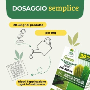 CONCIME MICROGRANULARE PER PRATO 2 Kg