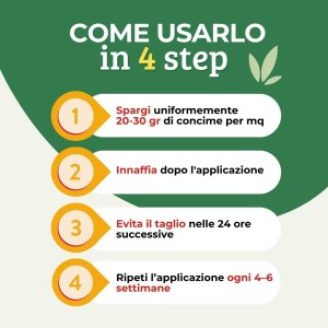 CONCIME MICROGRANULARE PER PRATO 2 Kg