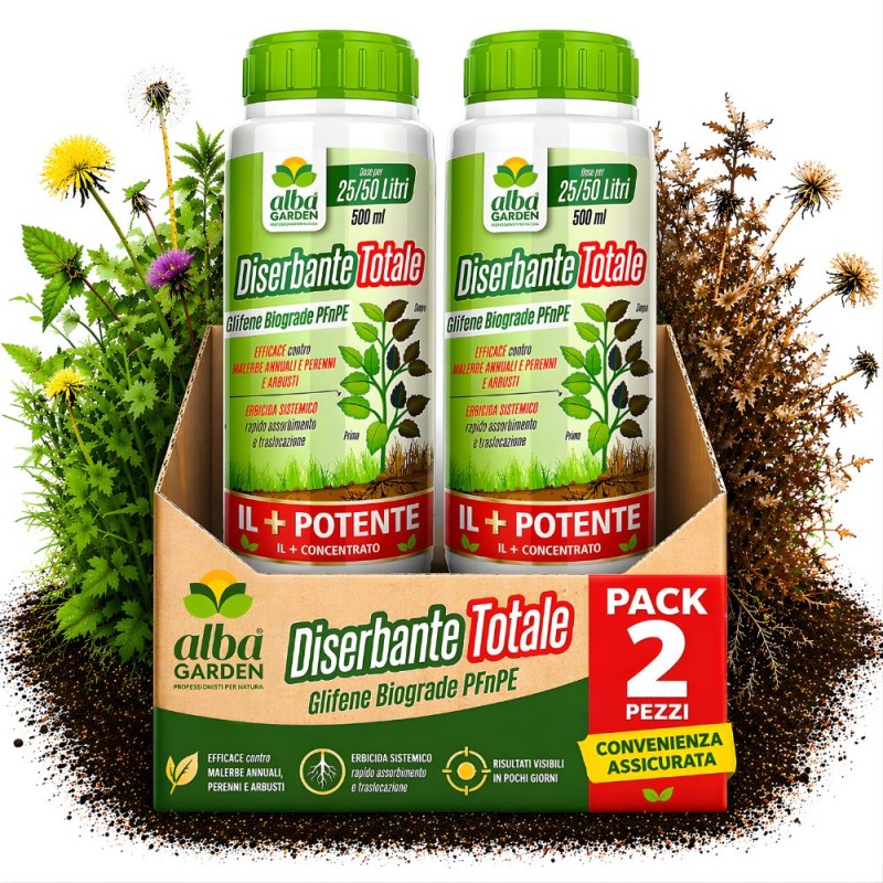 DISERBANTE TOTALE GLIFENE PFnPE 2 x 500 ml