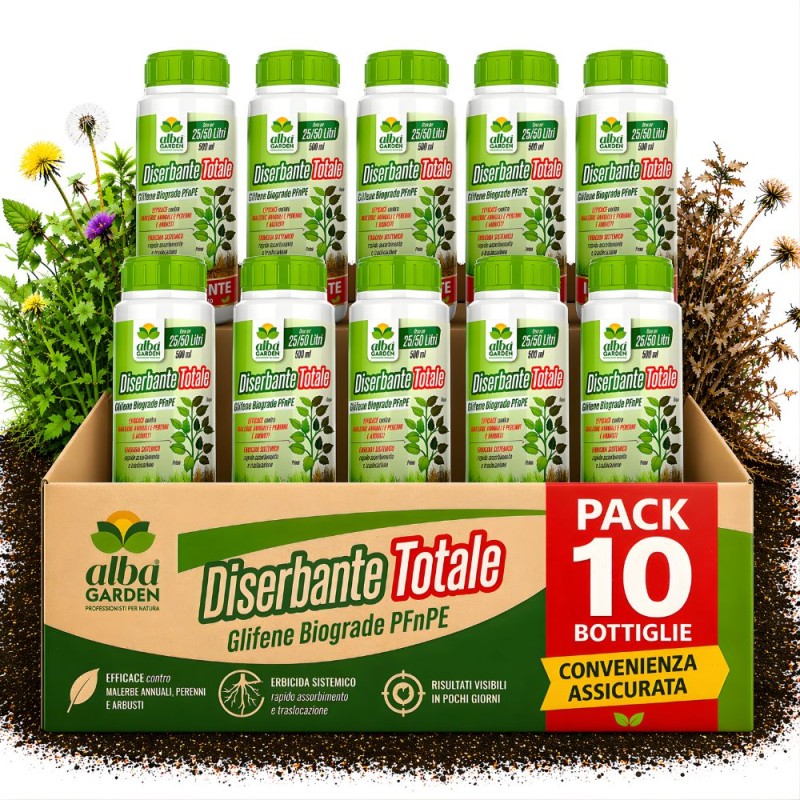 DISERBANTE TOTALE GLIFENE PFnPE 10 x 500 ml