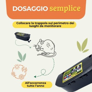ALBATOP TRAPPOLA PER TOPI TUNNEL 1 pz