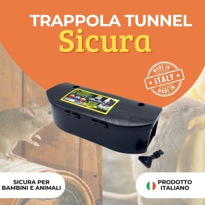 ALBATOP TRAPPOLA PER TOPI TUNNEL 1 pz
