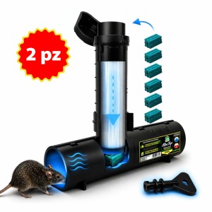 ALBATOP TRAPPOLA PER TOPI BIG + TUNNEL 1 + 1 pz