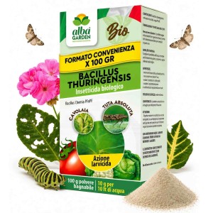 LARVICIDA BACILLUS THURINGENSIS PFnPE 100 g (2 x 50 g)