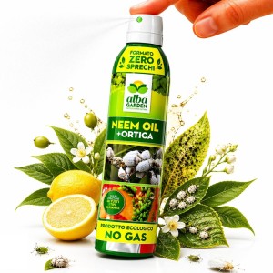 OLIO DI NEEM + ORTICA SPRAY 250 ml