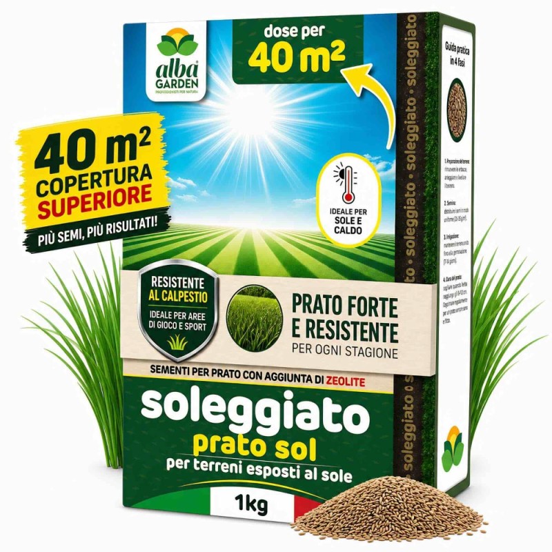 PRATO SOL SEME PRATO SOLEGGIATO 1 Kg