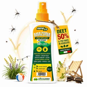 REPELLO AMAZONIA DEET 50% SPRAY 100 ml