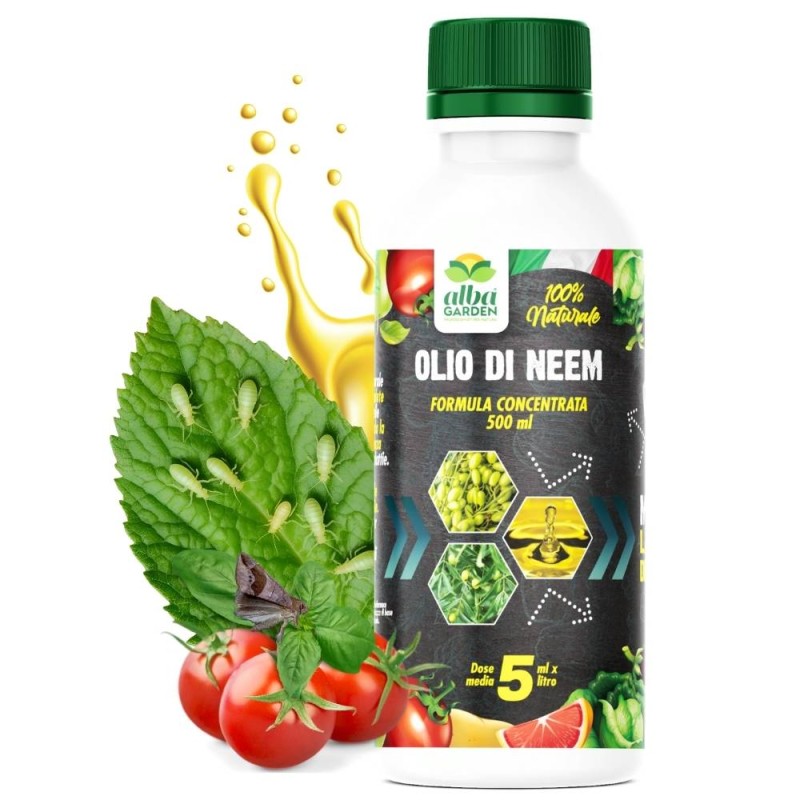 OLIO DI NEEM CONCENTRATO 500 ml