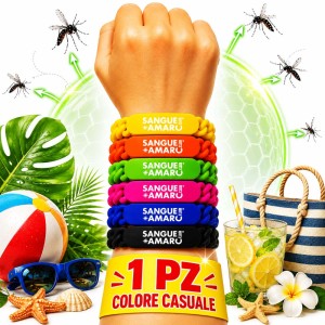 BRACCIALETTO PROFUMATO ALLA CITRONELLA 1 pz