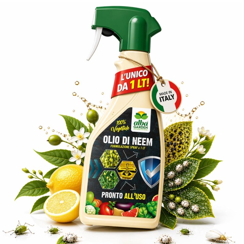 OLIO DI NEEM SPRAY 1 Lt  RTU
