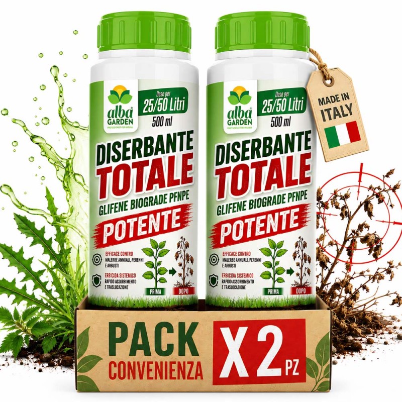 DISERBANTE TOTALE GLIFENE PFnPE 2 x 500 ml