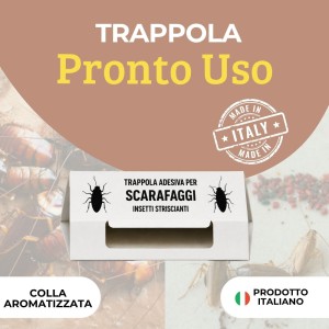 ALBAKILL TRAPPOLA SCARAFAGGI E STRISCIANTI 3 pz