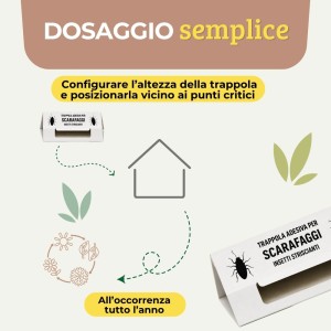 ALBAKILL TRAPPOLA SCARAFAGGI E STRISCIANTI 3 pz
