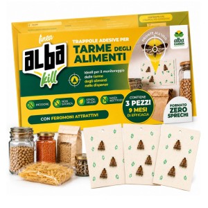 ALBAKILL TRAPPOLA TARME ALIMENTI 3 pz