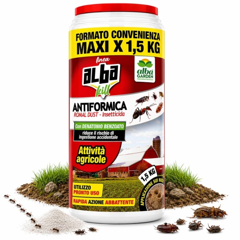 ALBAKILL ATTIVITA' AGRICOLE 1,5 Kg - Barattolo