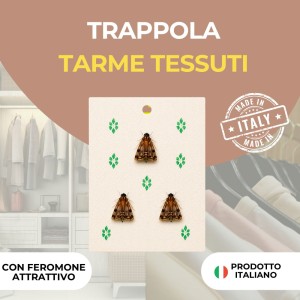 ALBAKILL TRAPPOLA TARME TESSUTI 6 pz