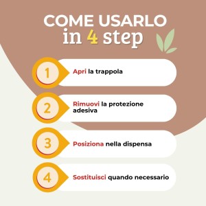 ALBAKILL TRAPPOLA TARME ALIMENTI 3 pz