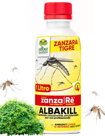 🛡️ ZANZARÈ CONCENTRATO 1 L – la tua barriera contro zanzare e insetti

Questo concentrato emulsionabile offre un effetto abbattente rapido e un’azione residuale fino a 4 settimane sia in ambienti interni che esterni 

✅ Benefici principali:
Azione immediata: elimina zanzare, mosche e insetti striscianti a contatto.

Protezione a lungo termine: efficace fino a 4 settimane, ideale per giardini, terrazzi e spazi verdi.

Uso versatile: adatto a giardini, campeggi, piscine, aree urbane e domestiche 

Sicuro e professionale: concentrato emulsionabile senza composti organici volatili, privo di obbligo di patentino. 

Acquistalo sul nostro shop www.albagarden.it
#albagarden