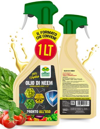 Proteggi le tue piante… naturalmente!
Scopri la forza della natura con Olio di Neem Spray di Albagarden!

🍃 100 % naturale, pronto all’uso – ideale per un giardinaggio sicuro e sostenibile.
🐞 Ottimo repellente contro zanzare, pulci, insetti volanti, zecche e altri parassiti.
🇮🇹 Made in Italy, realizzato da spremitura a freddo per la massima efficacia.

Come usarlo al meglio?

Agita bene il flacone e nebulizza da una distanza di 30–40 cm.
Tratta le piante nelle ore più fresche della giornata, preferibilmente in serata.
Ripeti ogni settimana per proteggere le piante durante tutta la fase vegetativa fino alla fioritura.

Acquistalo su www.albagarden.it
#albagarden