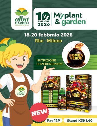 Oggi allo stand Albagarden presentiamo in esclusiva alcune delle nostre soluzioni innovative più richieste dai professionisti: qualità, praticità e affidabilità al servizio del lavoro quotidiano dei nostri clienti. 

Passa a scoprirle dal vivo.
📍 Ci trovate a @myplantgarden – Pav. 12P | Stand K39 L40
#Albagarden #Myplant2026
